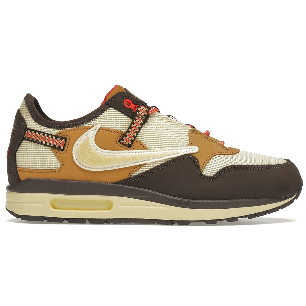 Nike Air Max 1 Baroque Brown collab Travis Scott Sneaker Style DO9392-200