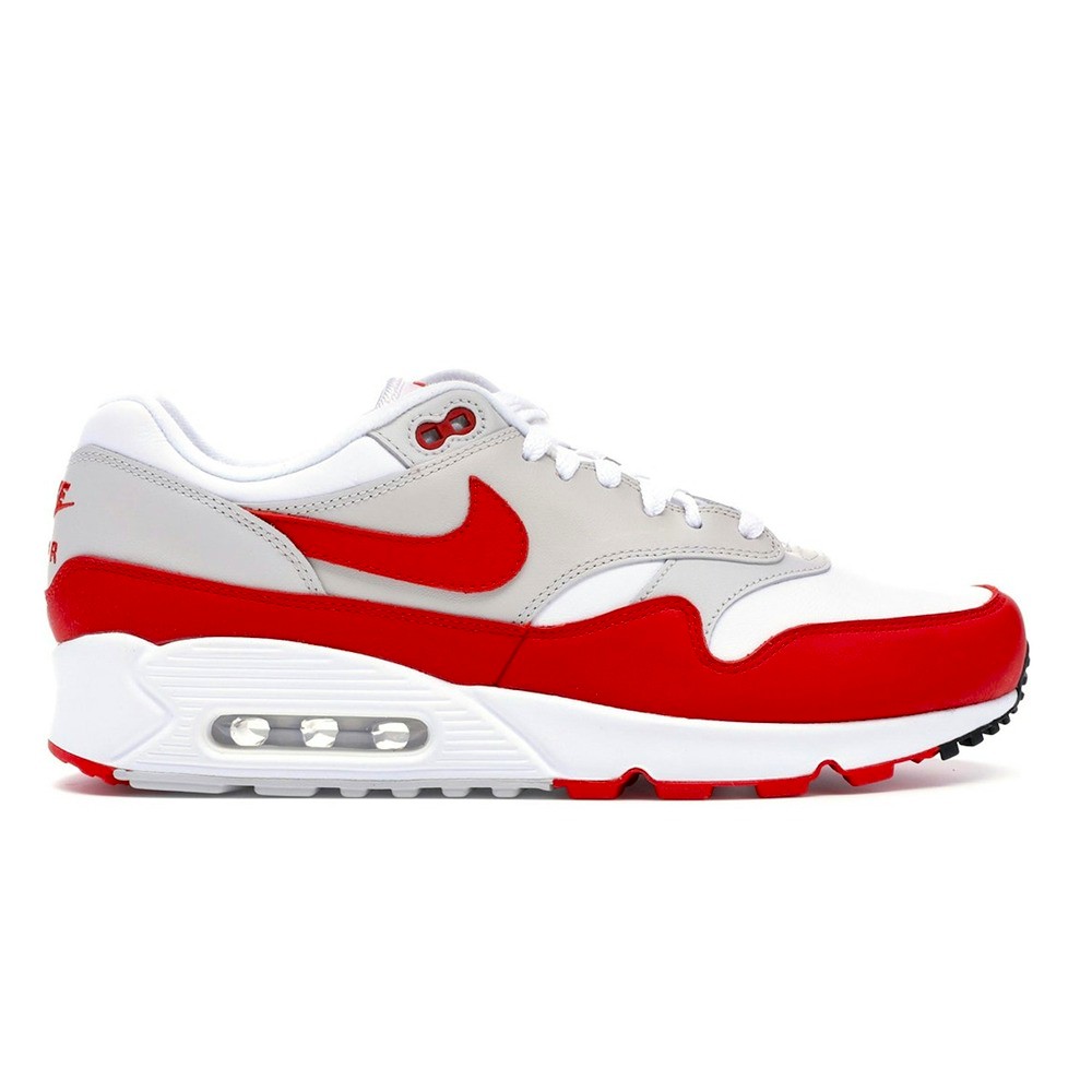 Nike Air Max 90/1 University Red Sneaker Style AQ1273-100