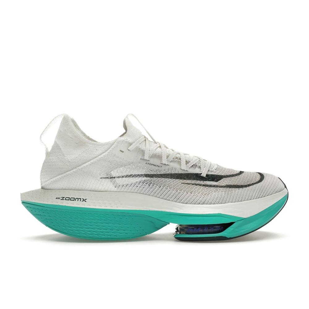 Nike Air Zoom Alphafly NEXT% 2 White Clear Jade Shoes | DN3555-100