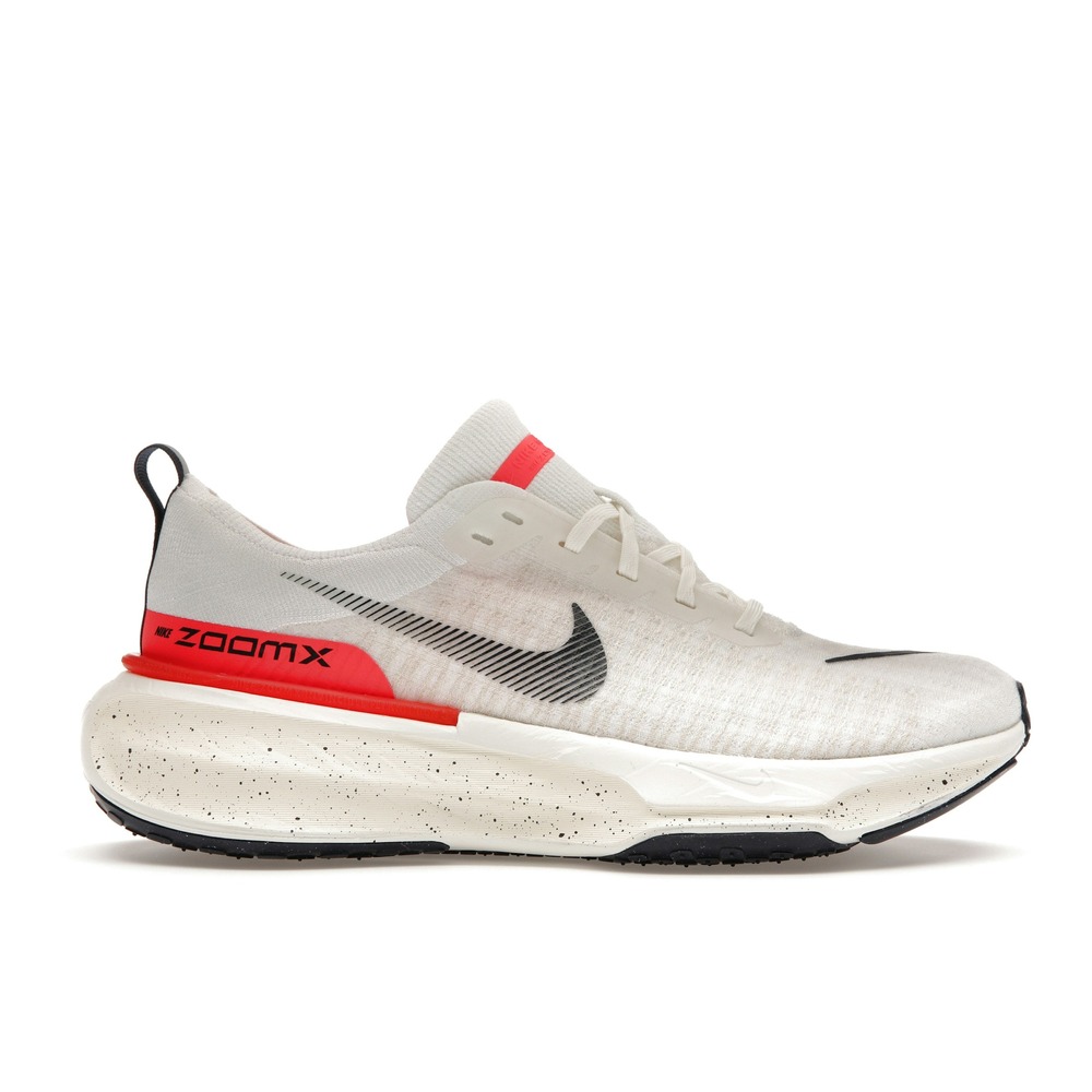 Nike ZoomX Invincible Run Flyknit 3 White Bright Crimson Sneaker Style DR2615-101