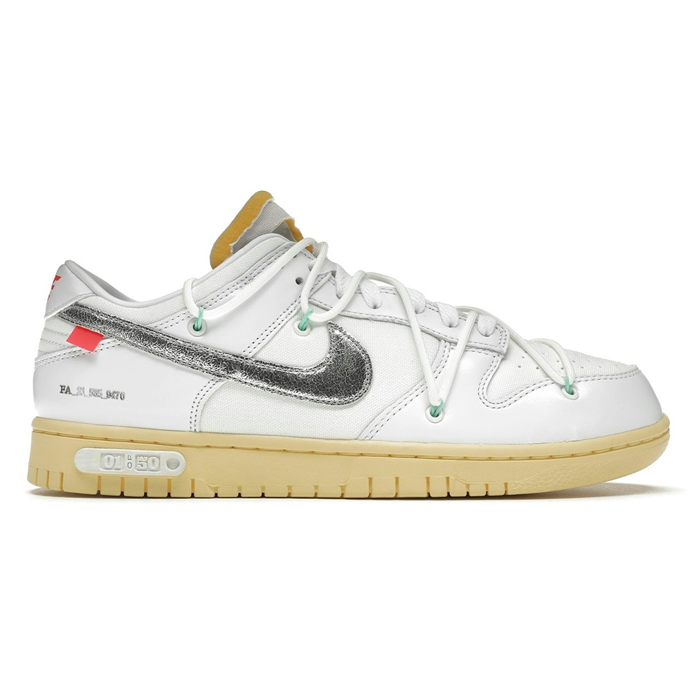 Off-White Nike Dunk Low Lot 01 of 50 Dear Summer Sneaker Style DM1602-127