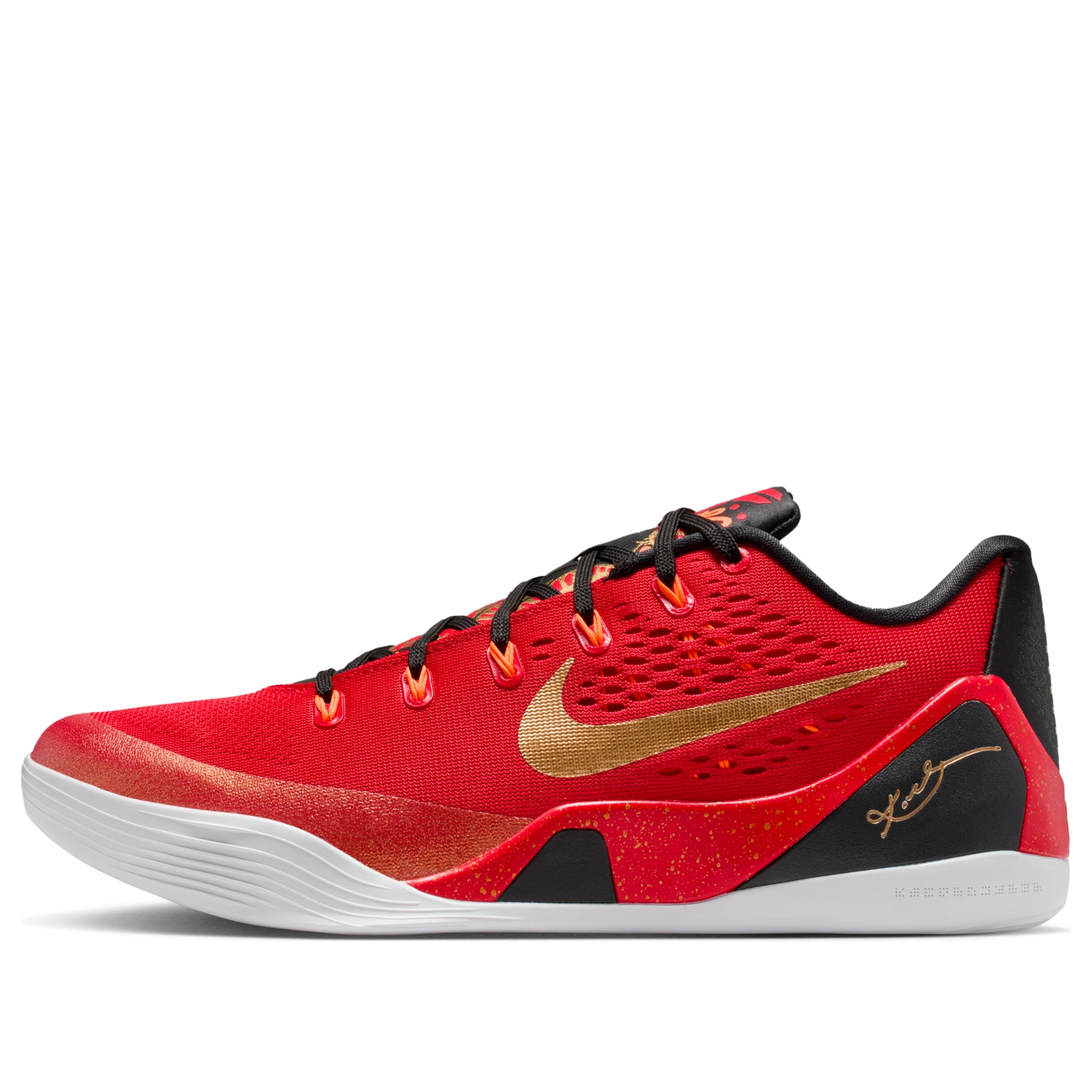 Nike Kobe 9 Low Protro EM 'University Red Metallic Gold' Shoes | IH1400-600